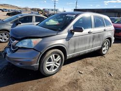 Salvage cars for sale from Copart Colorado Springs, CO: 2010 Honda CR-V EXL
