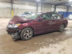 Honda salvage cars for sale: 2017 Honda Accord LX