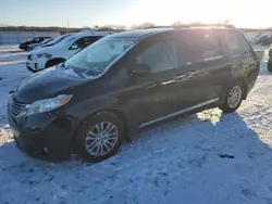 Salvage cars for sale from Copart Kansas City, KS: 2016 Toyota Sienna XLE