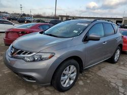 Salvage cars for sale at Indianapolis, IN auction: 2011 Nissan Murano S