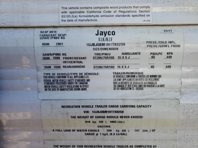 2017 Jayco JAY Flight