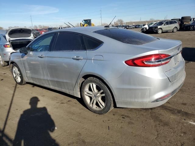 2018 Ford Fusion SE Hybrid