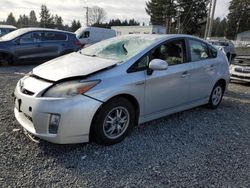 Toyota Prius salvage cars for sale: 2010 Toyota Prius