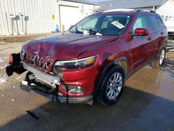 Vehiculos salvage en venta de Copart Pekin, IL: 2019 Jeep Cherokee Latitude