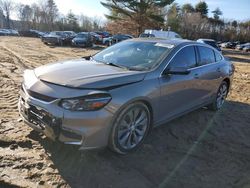 Salvage cars for sale from Copart North Billerica, MA: 2018 Chevrolet Malibu Premier