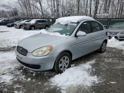 Salvage cars for sale at Candia, NH auction: 2008 Hyundai Accent GLS