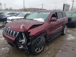 Salvage cars for sale at Chicago Heights, IL auction: 2017 Jeep Grand Cherokee Laredo