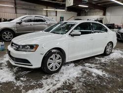 Volkswagen salvage cars for sale: 2017 Volkswagen Jetta S