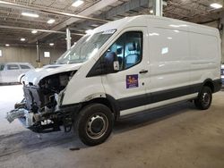 Salvage trucks for sale at Blaine, MN auction: 2017 Ford Transit T-250