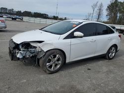 Ford Focus SE salvage cars for sale: 2014 Ford Focus SE