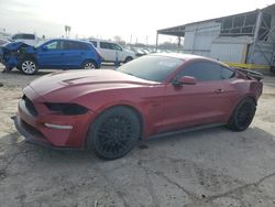 Ford Mustang salvage cars for sale: 2018 Ford Mustang GT