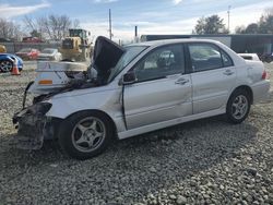 Salvage cars for sale at Mebane, NC auction: 2003 Mitsubishi Lancer OZ Rally