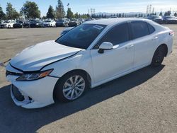 Salvage cars for sale from Copart Rancho Cucamonga, CA: 2019 Toyota Camry L