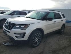 Salvage cars for sale from Copart Albuquerque, NM: 2017 Ford Explorer Sport