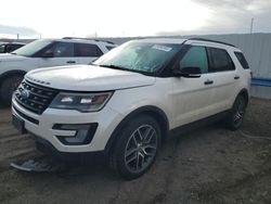 Ford Explorer salvage cars for sale: 2017 Ford Explorer Sport