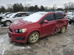 Chevrolet salvage cars for sale: 2013 Chevrolet Sonic LT