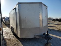 Salvage trucks for sale at Wichita, KS auction: 2020 Quality Enclosed