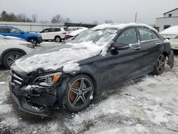 Salvage cars for sale from Copart Windsor, NJ: 2017 Mercedes-Benz C 300 4matic