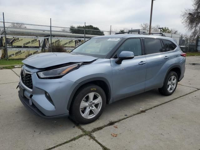 2021 Toyota Highlander Hybrid LE