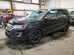 Ford salvage cars for sale: 2017 Ford Explorer XLT