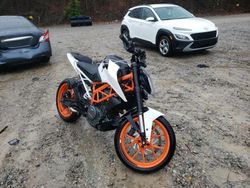 Salvage cars for sale from Copart Hueytown, AL: 2020 KTM 390 Duke