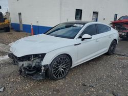 Salvage cars for sale at Farr West, UT auction: 2018 Audi A5 Premium Plus