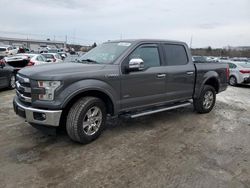 Salvage trucks for sale at North Billerica, MA auction: 2017 Ford F150 Supercrew