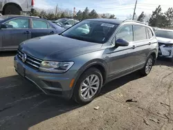 Salvage cars for sale from Copart Denver, CO: 2018 Volkswagen Tiguan S