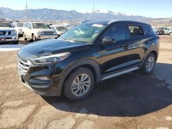 Salvage cars for sale at Colorado Springs, CO auction: 2017 Hyundai Tucson Limited