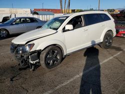 Salvage cars for sale at Van Nuys, CA auction: 2019 Dodge Journey Crossroad