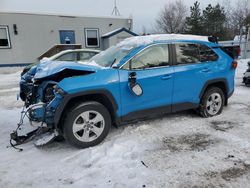Salvage cars for sale from Copart Lyman, ME: 2020 Toyota Rav4 XLE