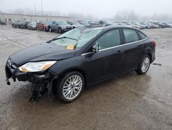 Ford Focus SEL salvage cars for sale: 2012 Ford Focus SEL