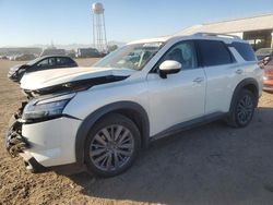 Salvage cars for sale at auction: 2022 Nissan Pathfinder SL