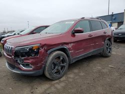 Jeep salvage cars for sale: 2019 Jeep Cherokee Limited