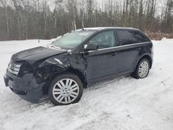 Salvage cars for sale from Copart Ontario Auction, ON: 2010 Ford Edge Limited