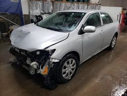 Salvage cars for sale from Copart Elgin, IL: 2013 Toyota Corolla Base