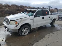 Salvage cars for sale at Reno, NV auction: 2004 Ford F150 Supercrew