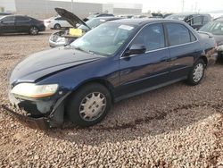 Salvage cars for sale from Copart Phoenix, AZ: 2002 Honda Accord LX