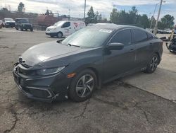 Honda Civic LX salvage cars for sale: 2019 Honda Civic LX
