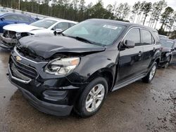 Vehiculos salvage en venta de Copart Harleyville, SC: 2016 Chevrolet Equinox LS