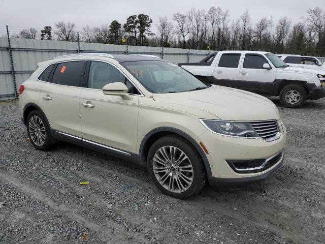 2016 Lincoln MKX Reserve