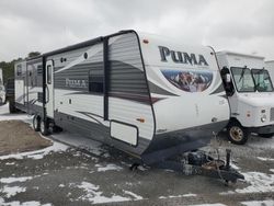 Puma salvage cars for sale: 2015 Puma Trailer