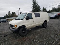 Salvage cars for sale from Copart Graham, WA: 1993 Ford Econoline E350 Van