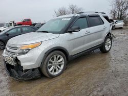 Ford Explorer salvage cars for sale: 2015 Ford Explorer XLT