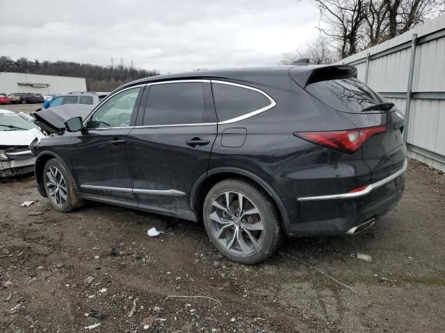 2022 Acura MDX Technology