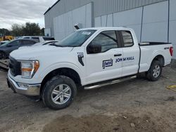 Salvage cars for sale from Copart Apopka, FL: 2021 Ford F150 Super Cab