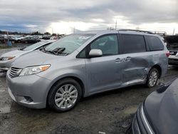 Toyota Vehiculos salvage en venta: 2017 Toyota Sienna LE