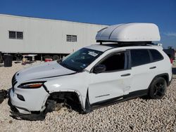 Salvage cars for sale at Temple, TX auction: 2017 Jeep Cherokee Sport