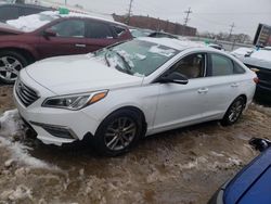 Salvage cars for sale at Dyer, IN auction: 2015 Hyundai Sonata SE