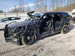 Salvage cars for sale at Hurricane, WV auction: 2020 Ford Explorer Police Interceptor